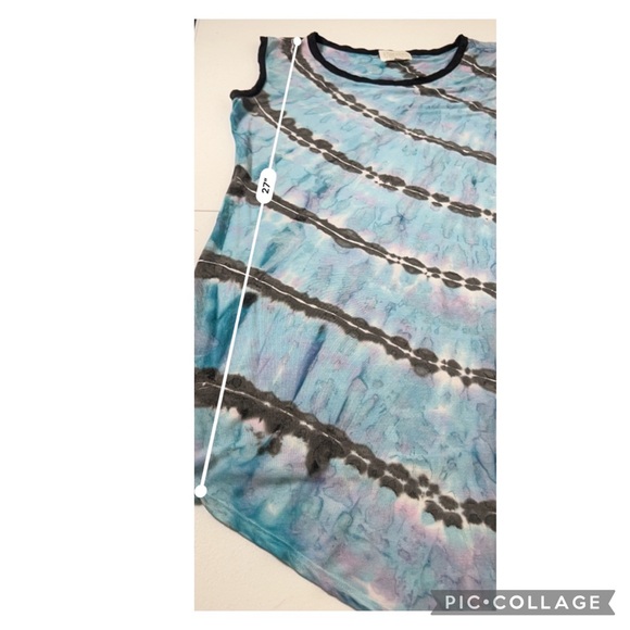 Ethereal Los Angeles Tunic Top With Asymmetrical Size Medium - Picture 8 of 10